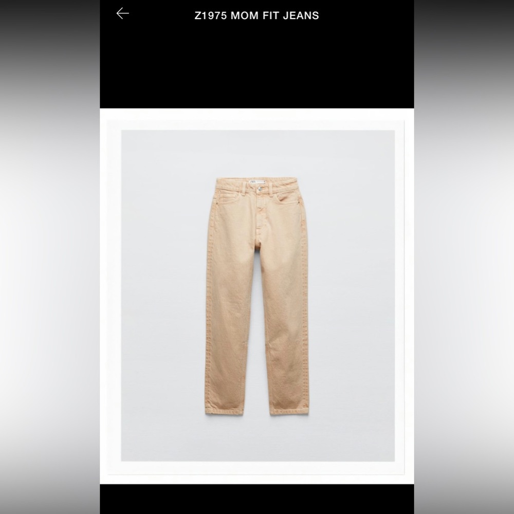 Zara Z1975 MOM FIT JEANS